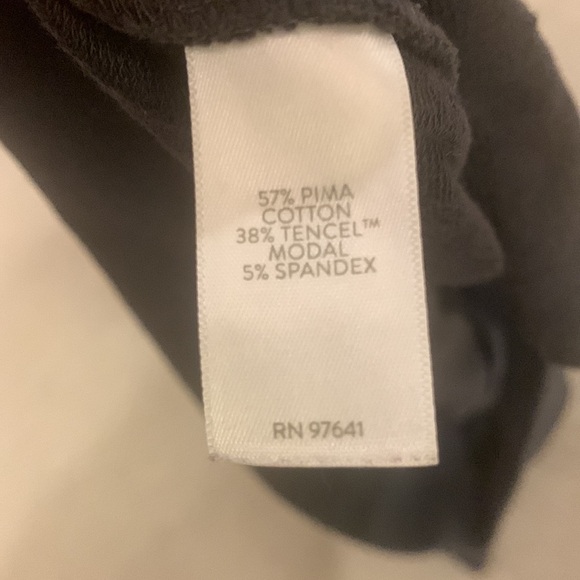 🌹 purejill • Affinity French Terry Slim Leg Gray Crop Pants - Picture 9 of 9